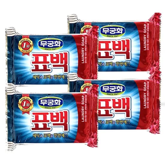 무궁화 표백비누 230g 4개입