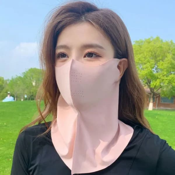 3D 아이스실크 넥페이스 가드 핑크 3개