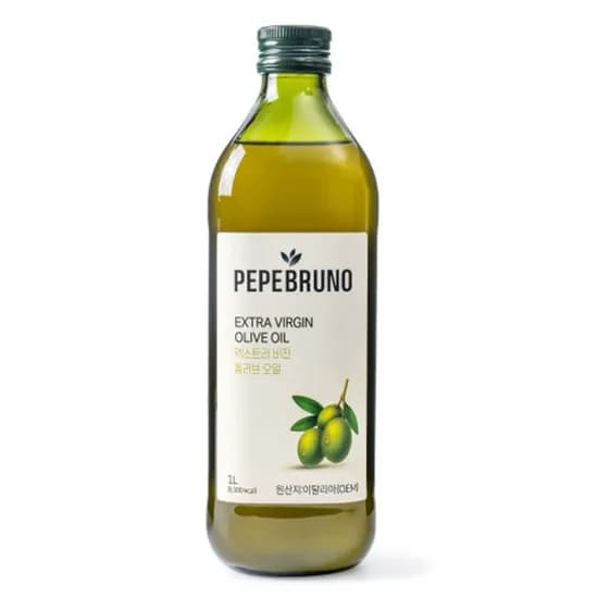 페페브루노 엑스트라버진 올리브 오일, 1L, 1개 페페브루노 엑스트라버진 올리브 오일, 1L, 1개