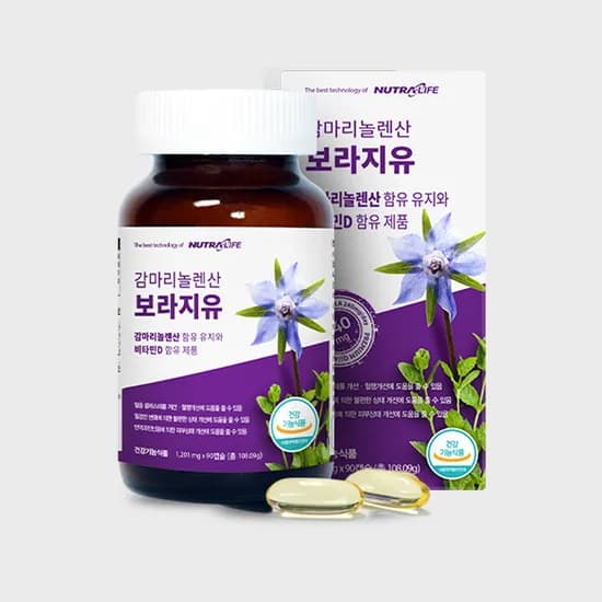 뉴트라라이프 감마리놀렌산 보라지유 90캡슐 1개