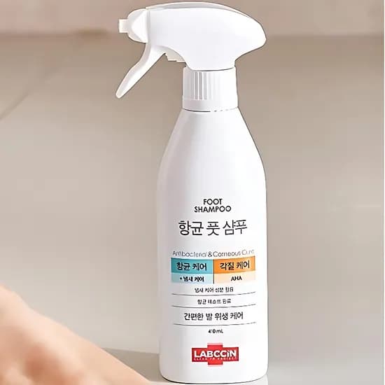 랩신 항균 풋샴푸 보습케어 410ml 2개