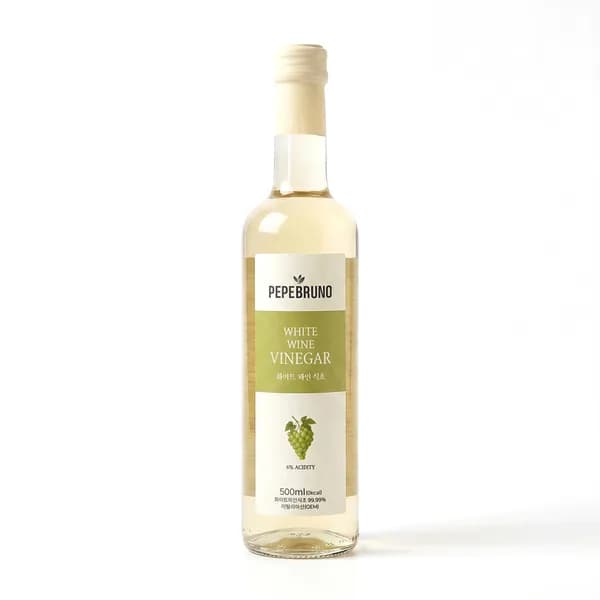 페페브루노 화이트 와인 식초 천연발효 500ml 1개 5,990원