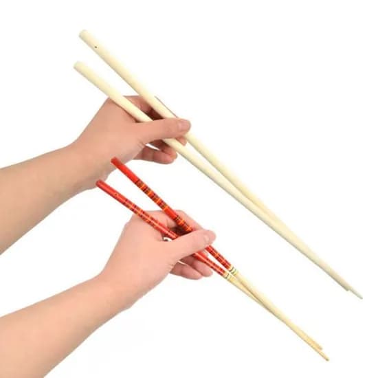 RizPick 나무튀김젓가락, 33호, 1개
