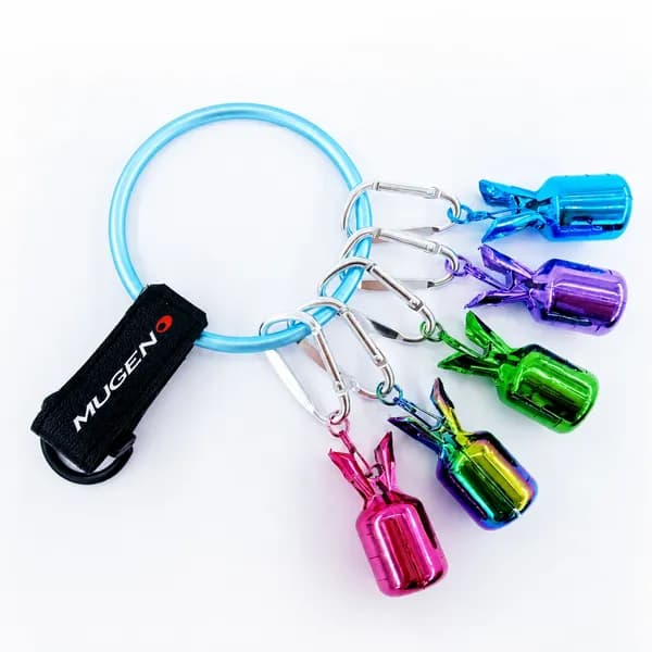 무겐 크롬 에기훅캡 링세트 MG-041 에메랄다스 1세트 16,000원
