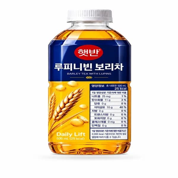 CJ제일제당 햇반 루피니빈 보리차 500ml 12개 12,900원
