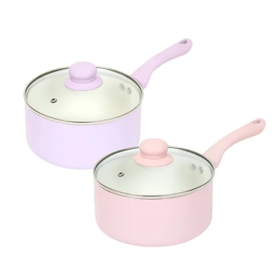 셰프라인 스위티 IH 세라믹코팅 편수냄비, 퍼플, 16cm, 1개