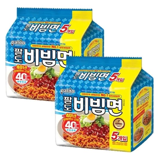 팔도 비빔면, 130g, 10개