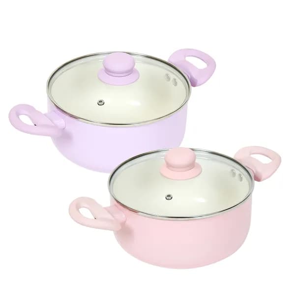 셰프라인 스위티 IH 세라믹코팅 양수냄비 퍼플 20cm 1개 18,900원