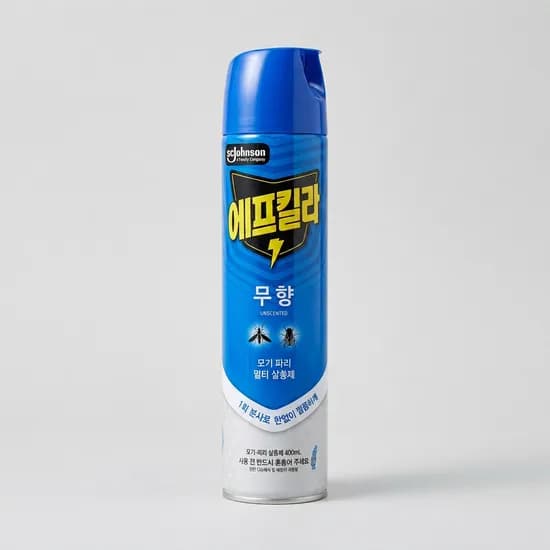 에프킬라 에어로졸 살충제 수성 무향 600ml 2개