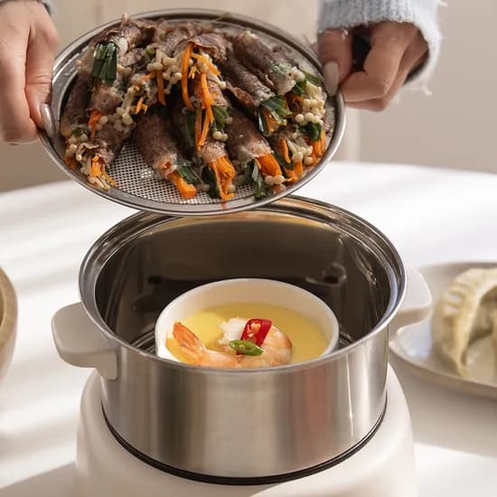 쿠랩 올스텐 스마트 멀티쿠커, 2단, 3L, 1개
