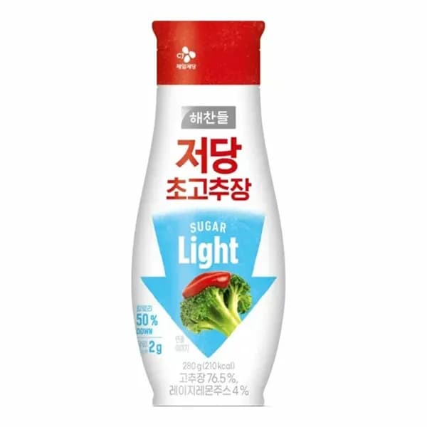 CJ제일제당 해찬들 저당 초고추장 280g 3개 12,900원