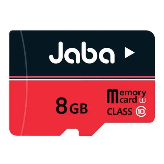 JABA RED Micro SD 메모리카드, 1GB, 1개