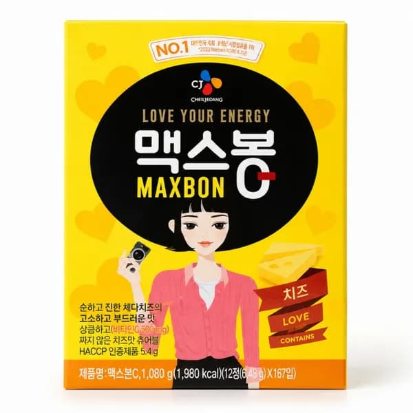 CJ제일제당 맥스봉 치즈 27g 40개 17,800원