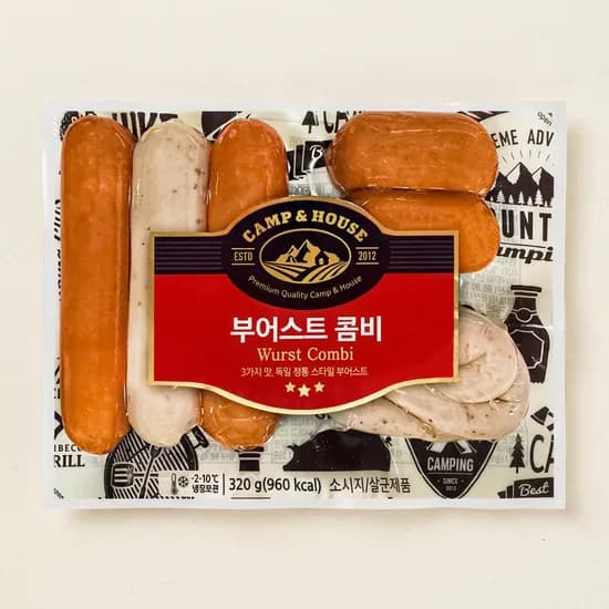 사조 부어스트 콤비 320g 5개