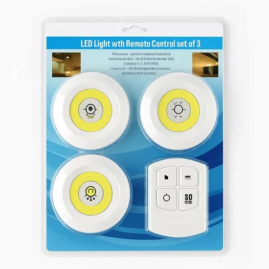 LED 터치등 주광색 1개 리모컨 1개