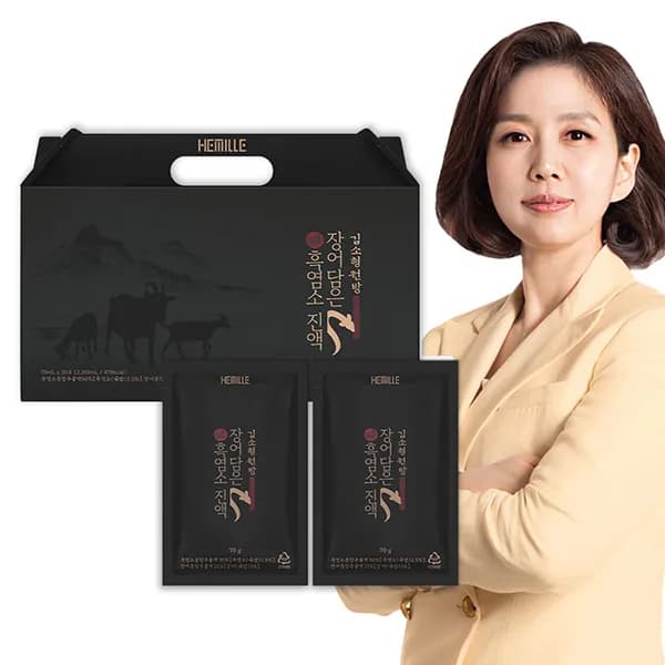 김소형원방 장어담은 흑염소 진액 70ml 30포 1박스