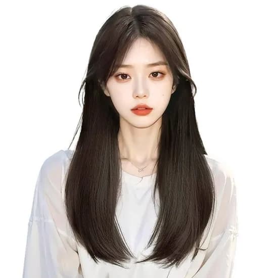 캔디아 볼륨업 정수리 똑딱이 가발, 흑갈색, 1개