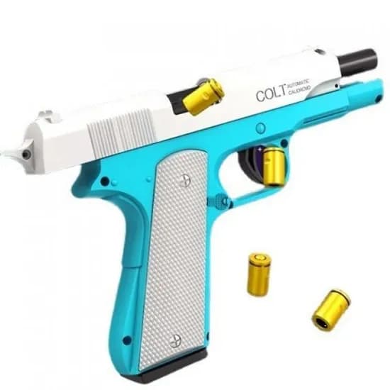 콜트 M1911 탄피 자동 너프건 그린블랙 1개