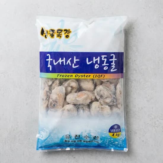 통영 냉동굴 최상급 1kg 1팩