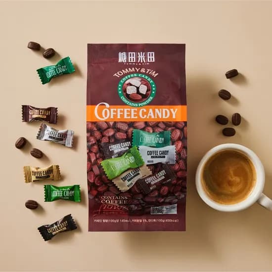 타미티미 커피콩 캔디, 100g, 2봉