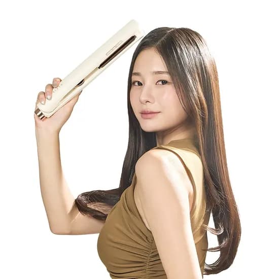 알티스트 실키매직 클리닉 고데기 이온맥스 판고데기 매직기 AB-FIO25HBD, 화이트, 파우치 증정