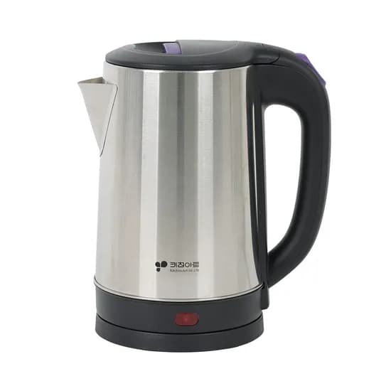 키친아트 스테인리스 무선 전기포트, KAEP-6517, 1.7L, 1개