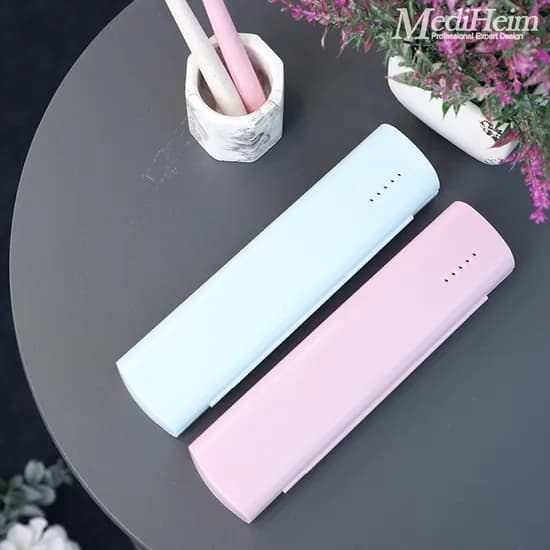 MediHeim 휴대용 UV 칫솔살균기 SV-101, UVC, USB충전식, 무선, 여행용 케이스, 살균건조, 블루, 1개