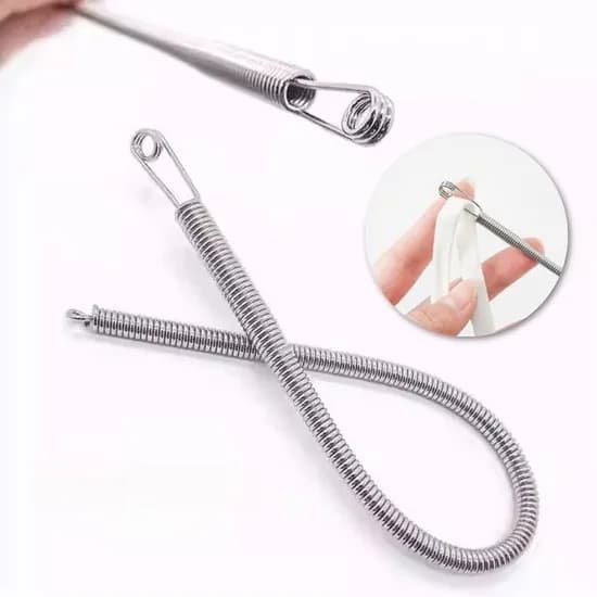 다용도 바늘 스레딩 도구 실꿰기 끈끼우기, 단일색상, 1개