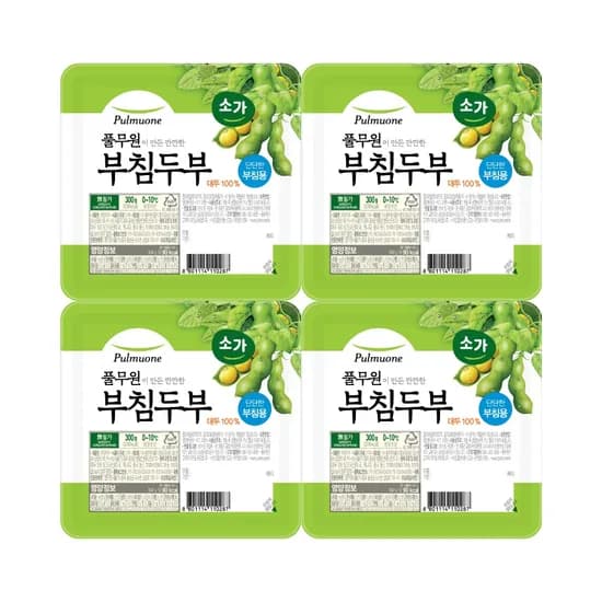 풀무원 부침두부 조림용 300g 4개