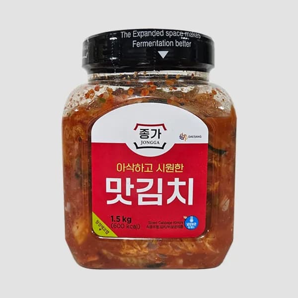 종가집 맛김치 1.5kg 1개 17,290원