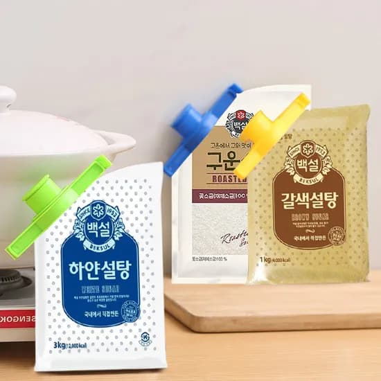 모던 밀봉 마개, 파스텔, 6개, 1세트