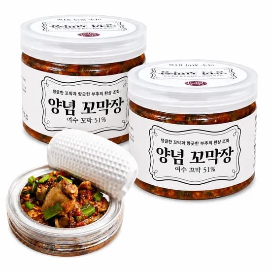 또바기 양념 꼬막장 200g 2개