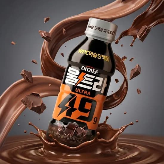 일동후디스 하이뮨 울트라 49g 블랙초코맛 400ml 4개 14,000원