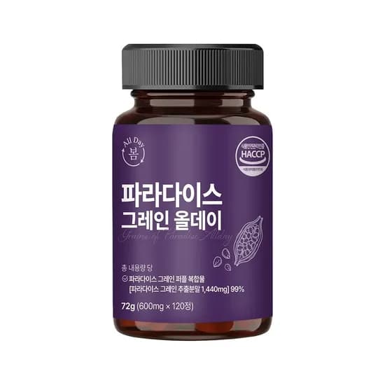 올데이봄 파라다이스 그레인 올데이, 600mg, 120정, 1개