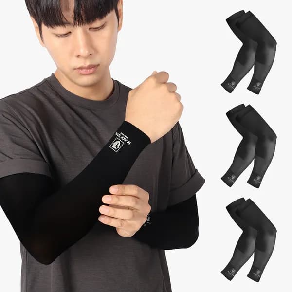 블랙야크 스킨쿨토시 블랙 FREE 2개입 3세트
