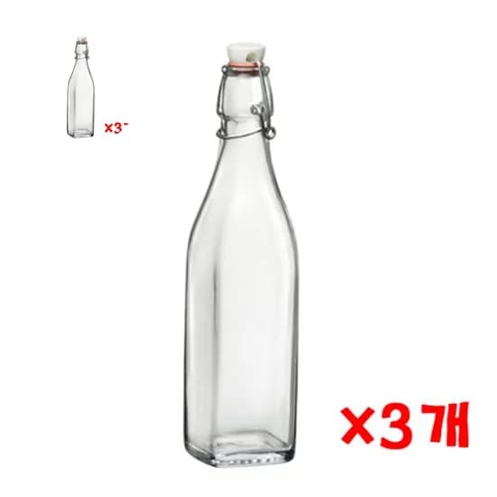 보르미올리 로코 스윙병, 500ml, 3개