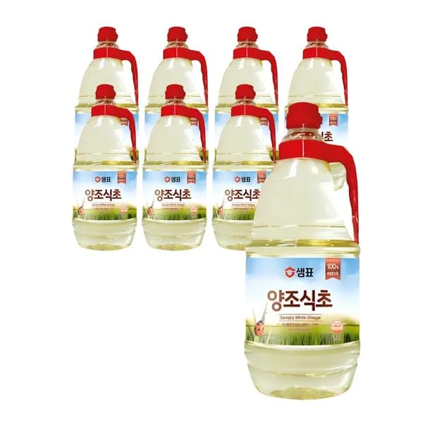 샘표 합성향없는 양조식초 1.8L 8개