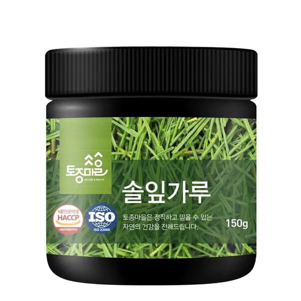 토종마을 국내산 솔잎가루 150g 1개 10,500원
