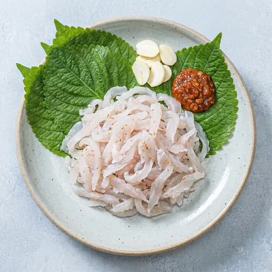물가자미회 야채 세트 250g 1세트