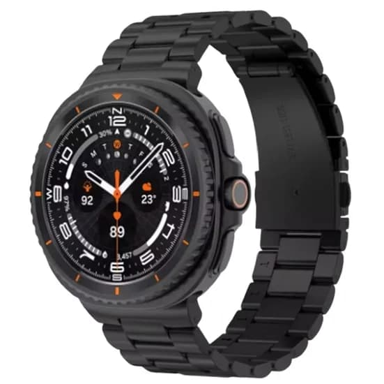 Piter 브러쉬드 메탈 스트랩 갤럭시 워치8 40/44mm 워치8 클래식 46mm 블랙 1개