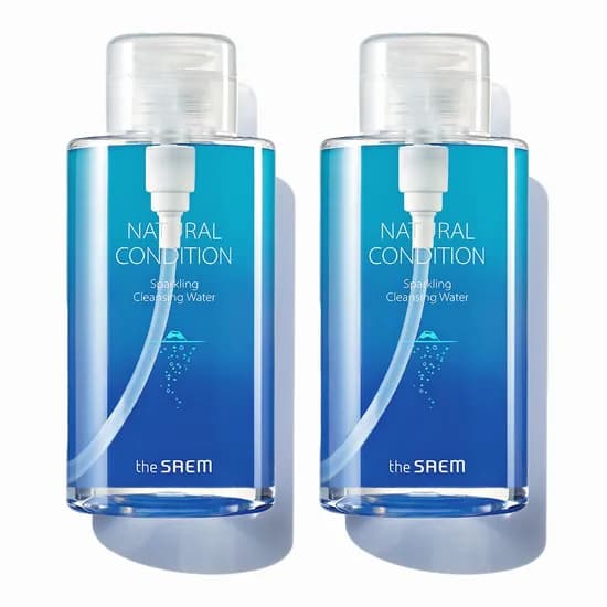 더샘 내추럴 컨디션 탄산 클렌징 워터 500ml 2개