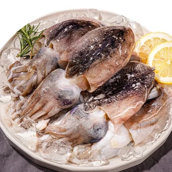 프리미엄 갑오징어 급냉 손질 1kg 1박스