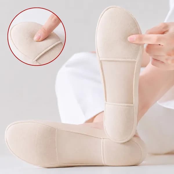 족저근막염 발바닥 덧신 쿠션 양말 베이지 20x8cm 3개