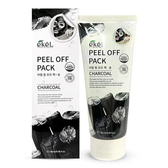이켈 필오프 팩 숯 180ml 1개