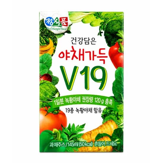 건강담은 야채가득 V19, 145ml, 24개