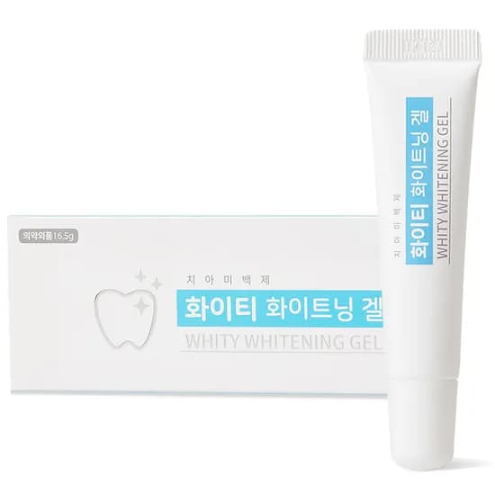 투스홀 화이티 화이트닝겔 치아미백제 16.5g 1개
