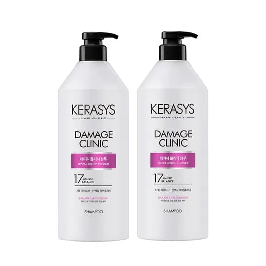 케라시스 데미지 클리닉 단백질 샴푸, 980ml, 2개