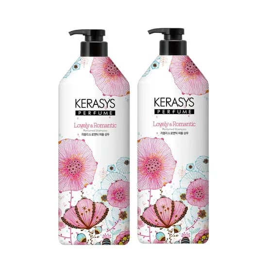 케라시스 퍼퓸 샴푸, 러블리 앤 로맨틱 향, 980ml, 2개