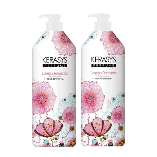 케라시스 퍼퓸 린스 러블리 앤 로맨틱, 980ml, 2개