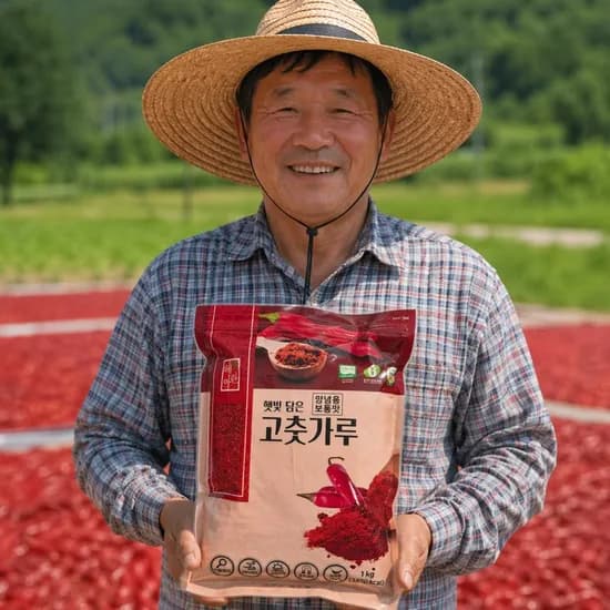 해아란 국내산 건 고춧가루 순한맛 1kg 1개